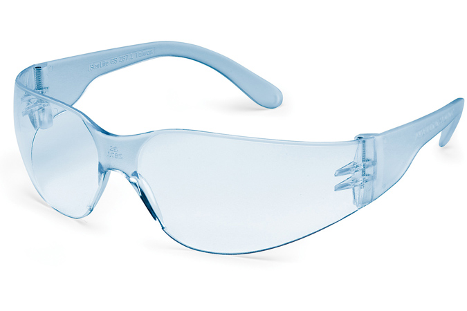 Gateway Safety 469M Starlite Grey/Blue Mirror Safety Glasses 